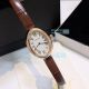 Copy Cartier Baignoire Rose Gold Watch White Roman Dial Leather Strap (3)_th.jpg